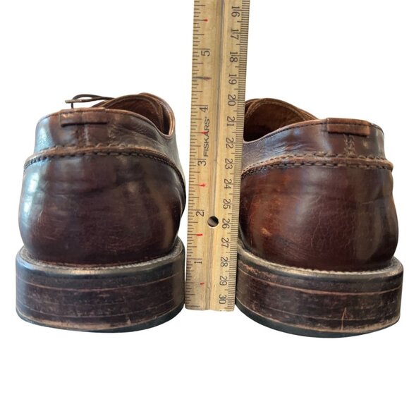 Brass Boot Brown Leather Split Apron Toe Derby Shoes Mens 12 Spain main image 11